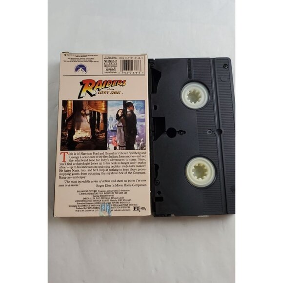Raiders Of The Lost Ark - VHS Tape 1976 - Indiana Jones Movie - Picture 4 of 4